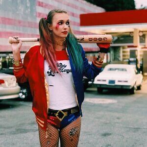 Harley Quinn Halloween costume  (WORN ONCE)